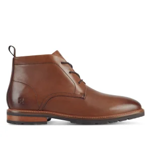 Men's Caspe Lace-up Almond Toe Casual Boots