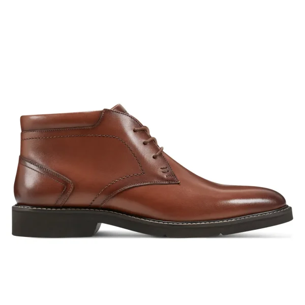 Men's Flynn Lace-up Almond Toe Casual Boots