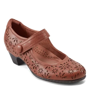 Women's Alesia Perforated Mary Jane Heel
