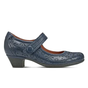 Women's Alesia Perforated Mary Jane Heel