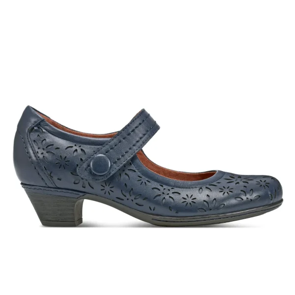 Women's Alesia Perforated Mary Jane Heel