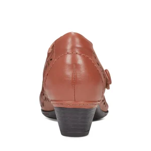 Women's Alesia Perforated Mary Jane Heel