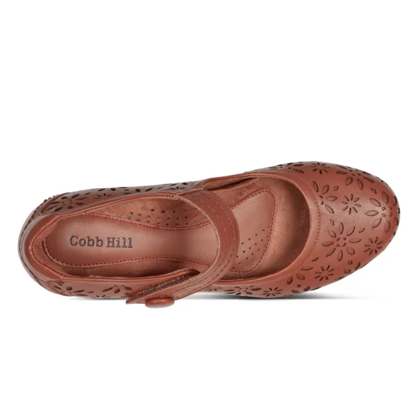 Women's Alesia Perforated Mary Jane Heel
