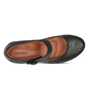Women's Alesia Perforated Mary Jane Heel
