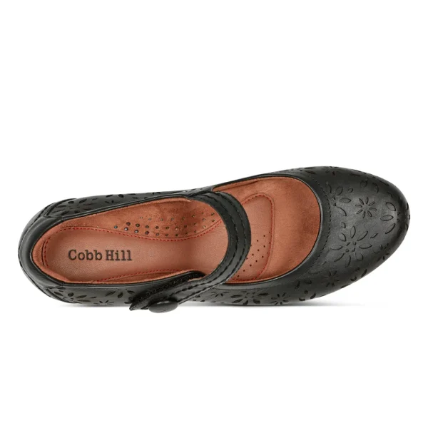 Women's Alesia Perforated Mary Jane Heel