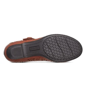Women's Alesia Perforated Mary Jane Heel