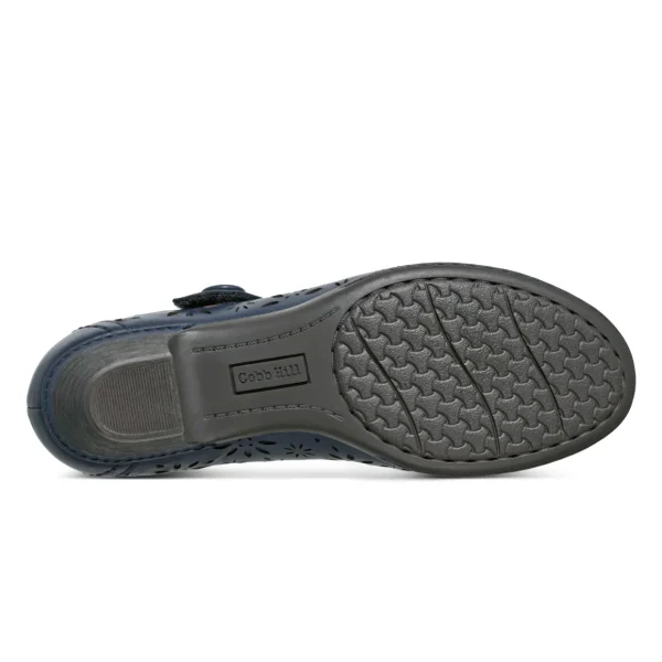 Women's Alesia Perforated Mary Jane Heel